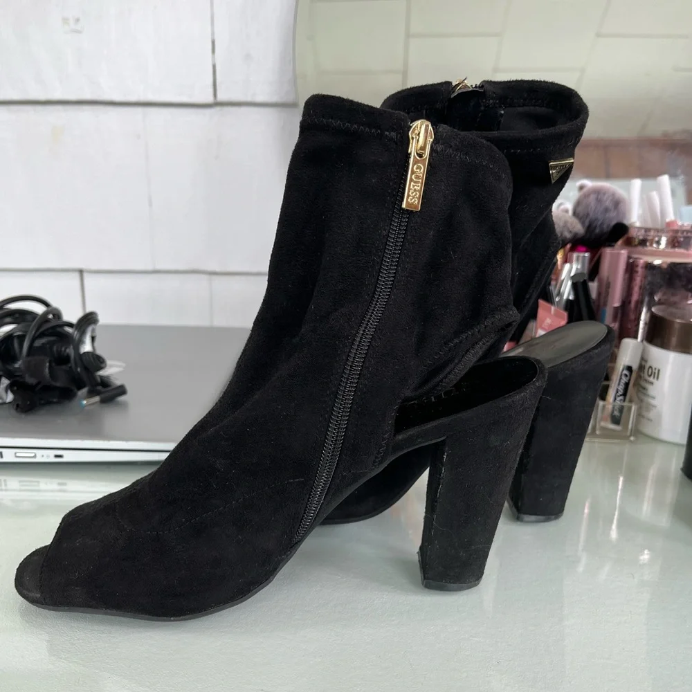 Guess Open-Toe Heels - Picture 1 of 4